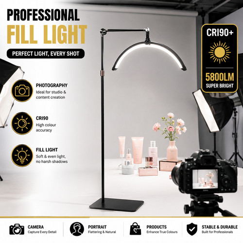 Photography half moon led - photography,