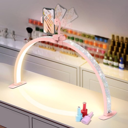 Half moon nail lamp - lamp, 29-inch