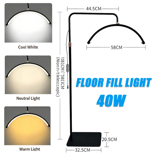 40w floor fill light led - floor, video