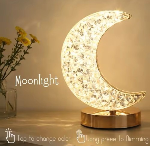 Moon lamp half - colour, change