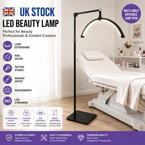 Led half moon lash light - lash, 36w