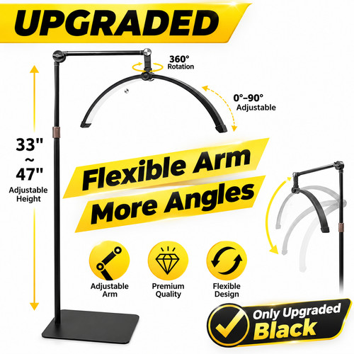 Adjustable arm half - adjustable, moon