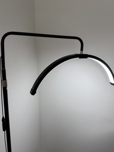 26in half moon lamp - lamp, adjustable