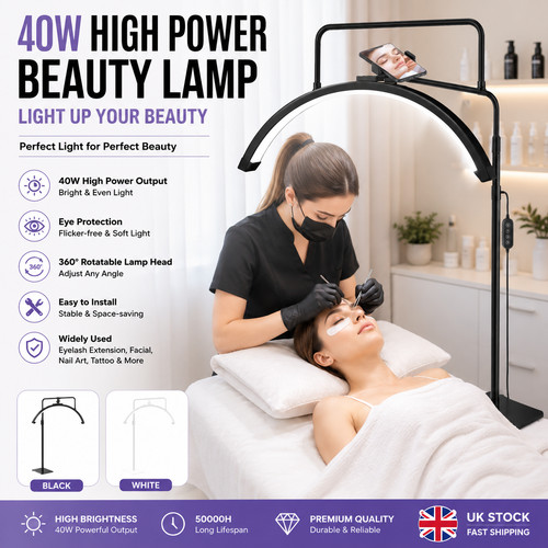 Lash light half moon - light,, for