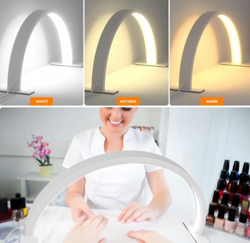 Half moon lamp for - for, desk
