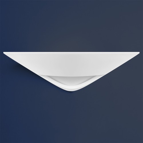 Modern half round moon - round,